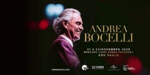 Show de Andrea Bocelli em SP 2025: chegue com conforto, segurança e elegância com o transfer executivo da OK Transfer.